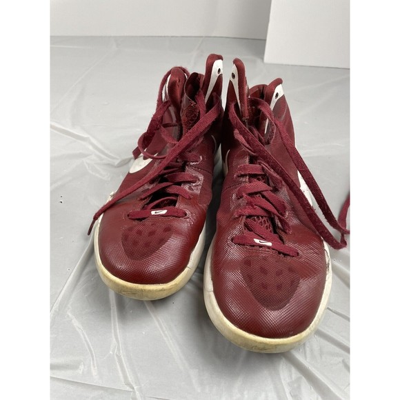 Women's Nike Zoom Fly Hyperdunk Flywire Basketball Shoes Red 454150-601 Size 7.5 - Picture 1 of 7